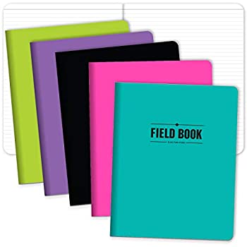 【中古】【インポート品・未当て嵌める】活動の領域万覚え帳/日書き記す 8inx10in アソートカラー 罫線入り口・入口 5冊容器に並べる