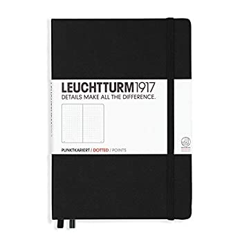 【中古】【インポート品・未当て嵌める】ロイヒトトゥルム 万覚え帳 A5 点点方眼 黒いこと 329398 置き目インポート品
