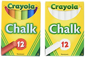 【中古】【輸入品・未使用】Crayola Non-toxic White Chalk and Colored Chalk Bundle (2 Boxes) 9,225円