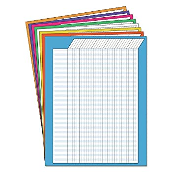 【中古】【39shop】【輸入品・未使用】トレンド垂直Incentiveチャートパック、22?W★x 28h 8アソートColors 8?/ Pack(新古品)|アトリエ絵利奈