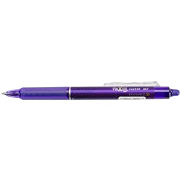 【中古】【輸入品・未使用】パイロット フリクション ボール クリッカー消去可能な罰金ポイント ペン-紫