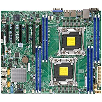【中古】【インポート品・未当て嵌める】Supermicro 母ちゃんゲーム盤 MBD-X10DRL-I-B LGA2011 E5-2600v3 C612 DDR4 PCI-Express SATA ATX 赤銅色ボックス席