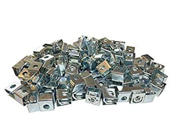 【中古】【輸入品・未使用】RackGold 10-32 スライドオン ケージナット 100個パック 米国製