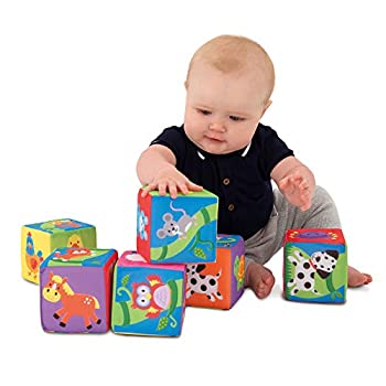 【中古】【インポート品・未当て嵌める】Galt Baby Soft Blocks