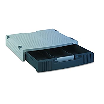 【中古】【インポート品・未当て嵌める】Basic LCD Monitor Stand 15 x 11 x 3 Light Gray/Charcoal (並行輸入品)