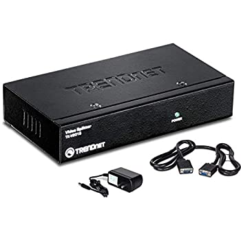 【中古】【インポート品・未当て嵌める】TRENDnet 2ポートスタッカブル ビデオスプリッターTK-V201S