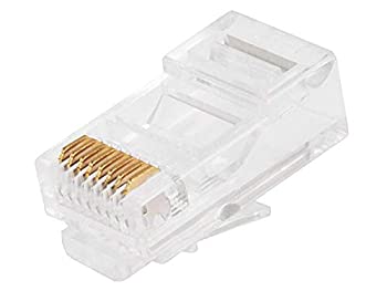 【中古】【インポート品・未当て嵌める】Monoprice RJ-45モジュラープラグ RJ45-100風呂敷き包み 益荒男用 その他-パソコン・周辺機器