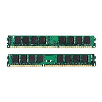 【中古】【輸入品・未使用】4GB キット 2X 2GB DDR3 1333MHz PC3-10600 Non-ECC デスクトップメモリ RAM 1333