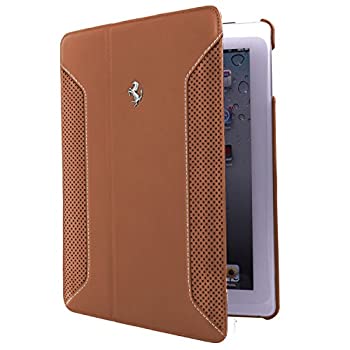 【中古】【インポート品・未当て嵌める】CG Mobile Ferrari iPad Air フォリオケース 駱駝 (FEF12FCD5CA)