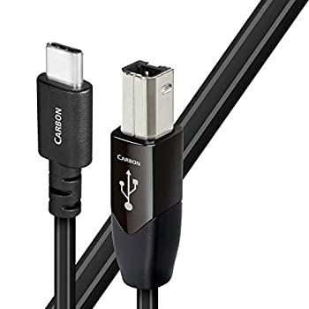 【中古】【インポート品・未当て嵌める】AudioQuest 炭素 USB B - C 有線テレビ - 2.96フート (0.75m)