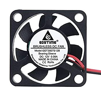 【中古】【インポート品・未当て嵌める】GDSTIME 30粍 x 30粍 x 7粍 PH 2.0 12V DC毛はらい受け答え落ち居る気違い