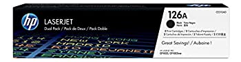 【中古】【インポート品・未当て嵌める】Toner Black HP126A **2-pack**