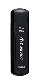 【中古】【39shop】【輸入品・未使用】Transcend★USBメモリ 32GB USB 3.0 キャップ式 ブラック TS32GJF750K（新古品）｜アトリエ絵利奈