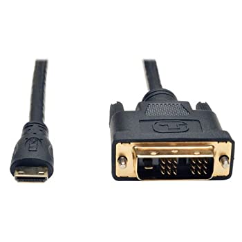 【中古】【インポート品・未当て嵌める】Tripp Lite 6フィート Mini HDMI to DVI-D Digital Monitor Adapter Video Converter Cable M/M 6\u0027 - Video cable - HDMI/DVI - DVI-D (M) to mini HDM
