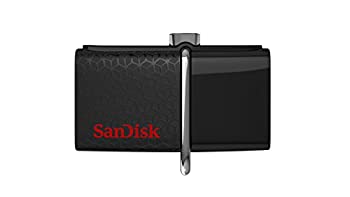 【中古】【輸入品・未使用】Sandisk フラッシュドライブ ウルトラデュアル16GB USB 3.0 読み取り:最大130MB/秒 (Android用) (SDDD2-016G-GAM46)