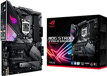 【中古】【インポート品・未当て嵌める】Asus ROG Strix Z390-E ゲーミングマザーボード LGA1151 (インテル第8時人) ATX DDR4 DP HDMI M.2 USB 3.1 Gen2 802.11AC Wi-Fi