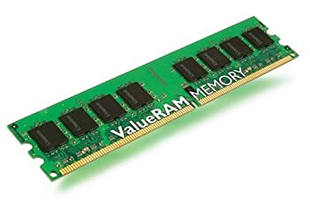 【中古】【輸入品・未使用】Kingston 1GB 800MHz DDR2 Non-ECC CL5 DIMM KVR800D2N5/1G