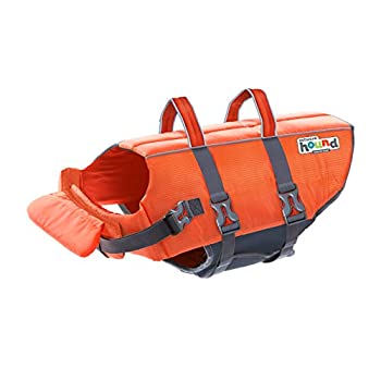 【中古】【39shop】【輸入品・未使用】アウトワードハウンド★犬用ライフジャケット最新型 (オレンジ M)(新古品)|アトリエ絵利奈