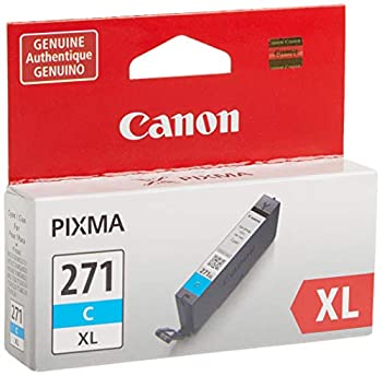 【中古】【インポート品・未当て嵌める】Canon コマンドラインインターフェース-271XL C - Cyan - original - ink tank - for PIXMA MG5720 MG5721 MG5722 MG6820 MG6821 MG6822 MG7720
