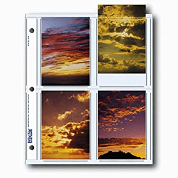 【中古】【39shop】【輸入品・未使用】Archival★Photo Pages Holds Eight 3.5 x 5 Prints by Print File（新古品）｜アトリエ絵利奈