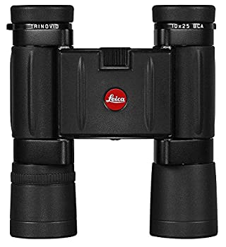 【中古】【インポート品・未当て嵌める】Leica Trinovid BCA 10x25 小型望遠鏡 容れもの付き添い人 黒いこと