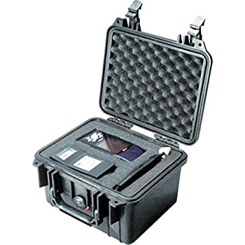 【中古】【輸入品・未使用】PELICAN ハードケース 1300 ノーフォーム ブラック 6.9L 防水 ブラック 021825