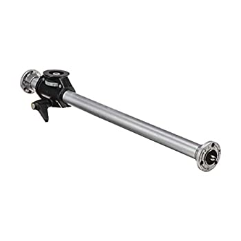 【中古】【インポート品・未当て嵌める】Manfrotto 131D 姿勢手 三脚架用 上端2本付き添い人 しろがね色 24.4 x 4.1 x 3.1in