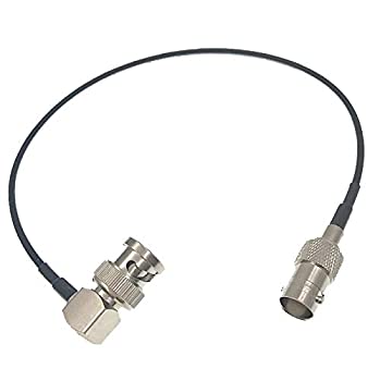 【中古】【輸入品・未使用】BNCメスストレートto BNCオス右角度SDIケーブルforカメラ50?Ohm 8,506円