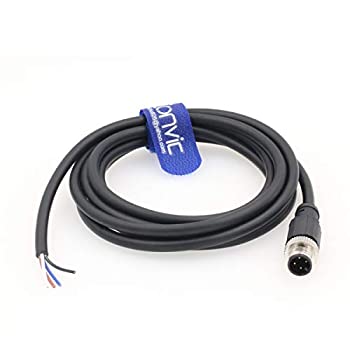 【中古】【輸入品・未使用】Eonvic Industrial M12 オス ストレート 4ピン 航空コネクター 電気センサーケーブル｜アトリエ絵利奈