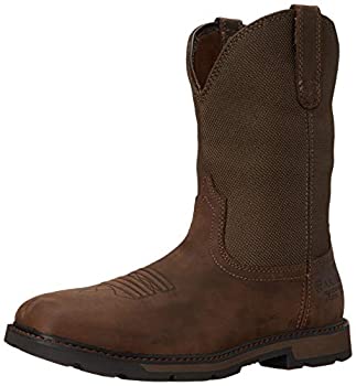 【中古】【輸入品・未使用】Ariat メンズ Groundbreaker ワイドスクエア H2O スチールトウ ワークブーツ US サイズ: 9 カラー: ブラウン