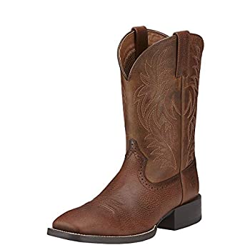 【中古】【インポート品・未当て嵌める】[ARIAT] メンズ Sport Wide Square US 大きさ: 8 2E US 色つや: 赤銅色