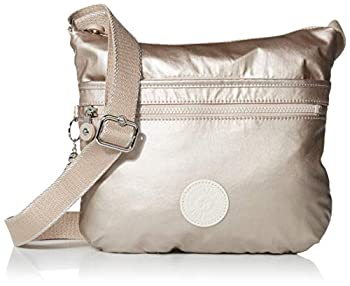 【中古】【輸入品・未使用】Kipling レディース Arto クロスボディバッグ メタリックな輝き。 One Size