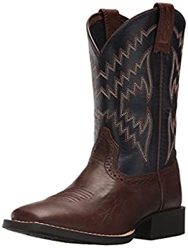 【中古】【インポート品・未当て嵌める】ARIAT キッズ タイクーン ウエスタンブーツ US 大きさ: 4.5 Big Kid 色合い: 赤銅色