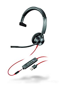 【中古】【インポート品・未当て嵌める】Plantronics Blackwire 3315 USB-A 上端仕掛ける マイクロソフト野球クラブ変わり種