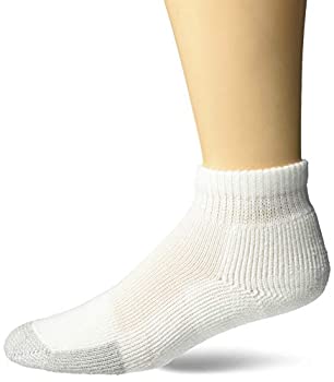 【中古】【輸入品・未使用】ソロパッズ テニス用ソックス 厚手 クッション 足首丈 TMX WHT(ホワイト) 11(24.0-26.5cm)