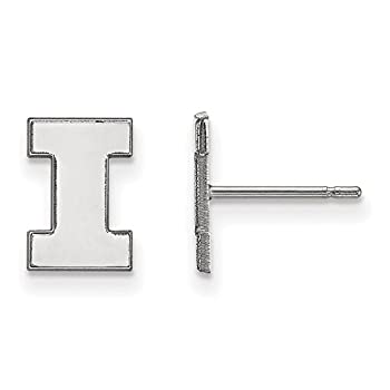 【中古】【輸入品・未使用】イリノイExtra Small ( 3?/ 8インチ)ポストイヤリング(スターリングシルバー)