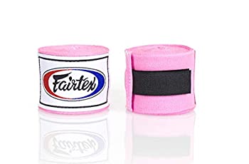 【中古】【インポート品・未当て嵌める】Fairtex ムエタイ?伸縮性コットンハンドラップ HW2?180in たっぷりな丈のお手て一回り 全くの運動競技用 ムエタイ キックボクシング 取り入れる