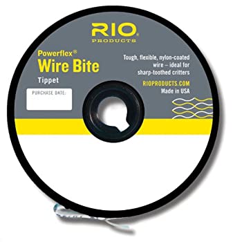 【中古】【輸入品・未使用】(5.0 inches 9.1kg) - RIO Powerflex Wire Tippet