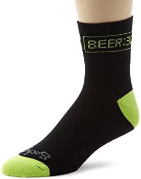 【中古】【輸入品・未使用】(Large / X-Large Beer) - Sockguy 273006 Large - X-Large Beer30 Classic - Black - Green