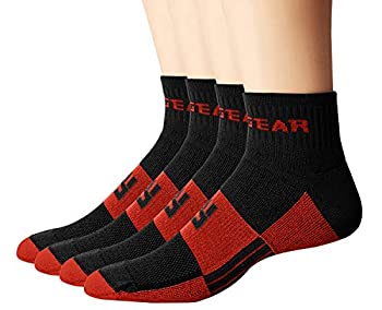 【中古】【輸入品・未使用】MudGear トレイル ランニングソックス メンズ&レディース?-?2足パック アメリカ製 S ブラック