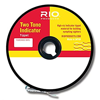 【中古】【輸入品・未使用】(4X) - Rio 2-Tone Indicator Tippet 30 yds