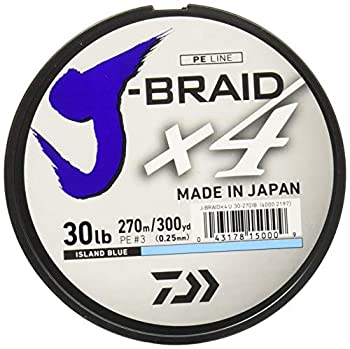 【中古】【輸入品・未使用】Daiwa j-braid 4?x???300yd 50LB ブルー