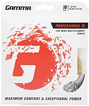 【中古】【輸入品・未使用】Gamma Live Wire Pro 16ゲージラケット文字列 イエロー