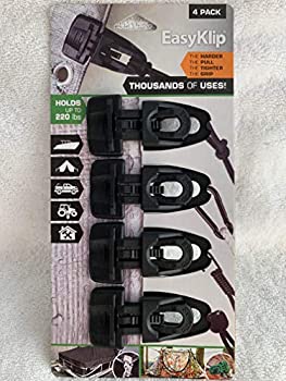 【中古】【インポート品・未当て嵌める】Ｅａｓｙｋｌｉｐmidi４１０１ ２２０英国ポンドタープクリップ、黒、４かぞえ上げる