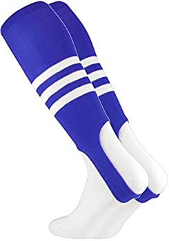 【中古】【インポート品・未当て嵌める】TCK Sportsベイスボール/ソフトボール用靴下 縞模様 7in 足にひっかける手合い