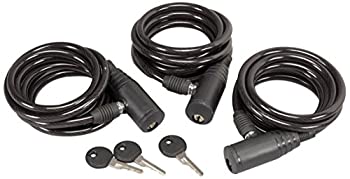 【中古】【輸入品・未使用】HME Products ツリースタンドケーブルロック (3パック) 黒