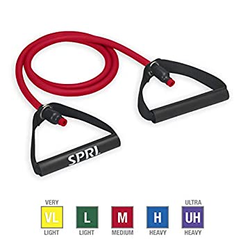 【中古】【インポート品・未当て嵌める】(Without Door Attachment Red (Medium)) - SPRI Xertube Resistance Band Exercise Cords (All Cords Sold Individually)