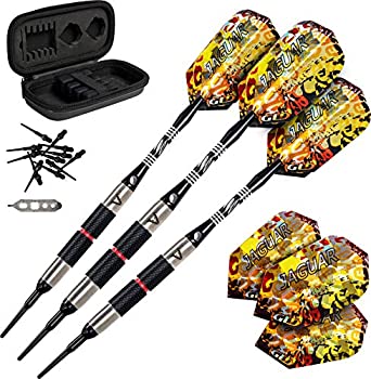 【中古】【輸入品・未使用】Viper 21-2402-18 Jaguar Tungsten Soft Tip Darts - 18 Gram