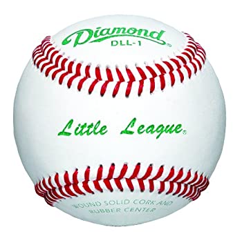 【中古】【輸入品・未使用】Diamond Little League 競技用野球ボール 1ダース