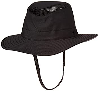 【中古】【インポート品・未当て嵌める】Tilley ltm6?Airflo Hat???黒いこと 黒いこと その他-スポーツウェア・アクセサリー-スポーツ・アウトドア